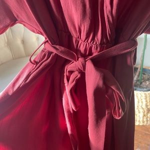 Lulu burnt orange dress size med